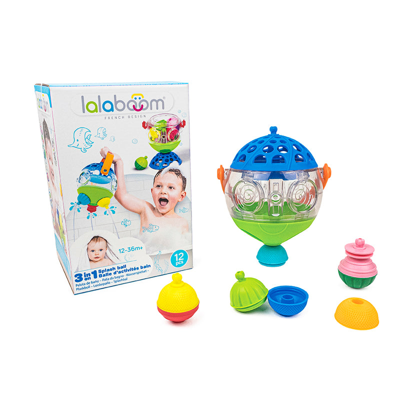 Lalaboom - Bath Ball (Bath Ball & 8pc Beads)