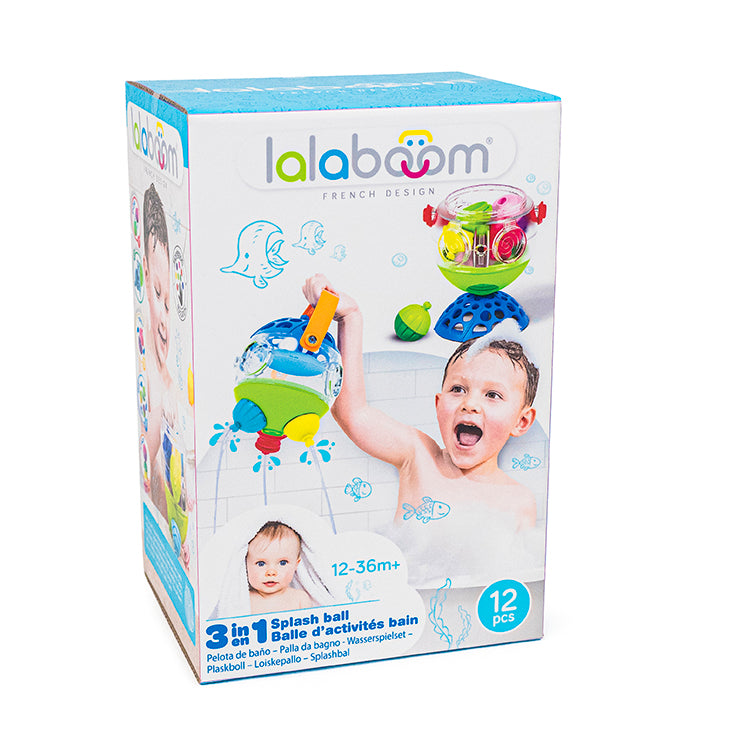 Lalaboom - Bath Ball (Bath Ball & 8pc Beads)